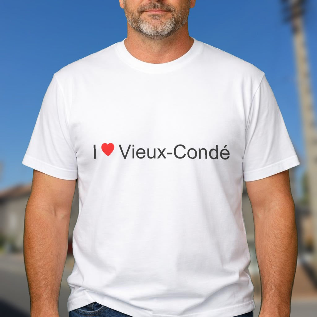 T-shirt I love vieux-condé