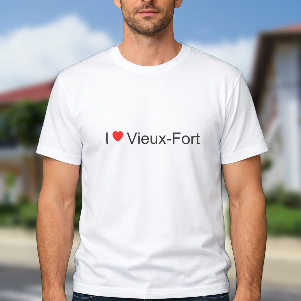 T-shirt I love vieux-fort