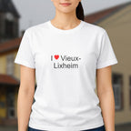 T-shirt I love vieux-lixheim
