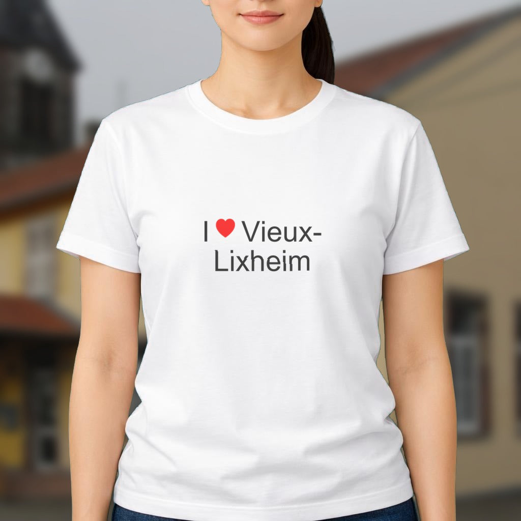 T-shirt I love vieux-lixheim