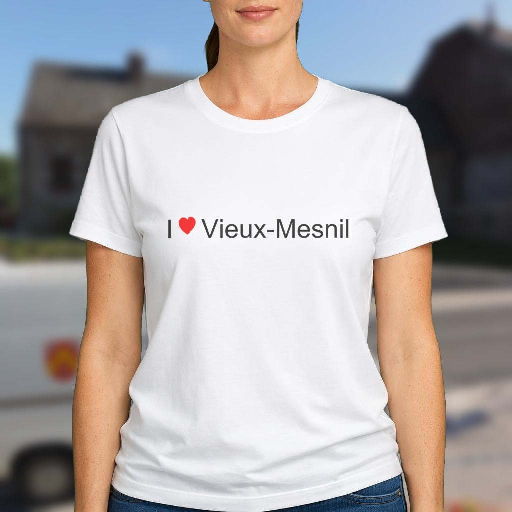 T-shirt I love vieux-mesnil
