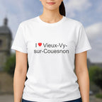 T-shirt I love vieux-vy-sur-couesnon