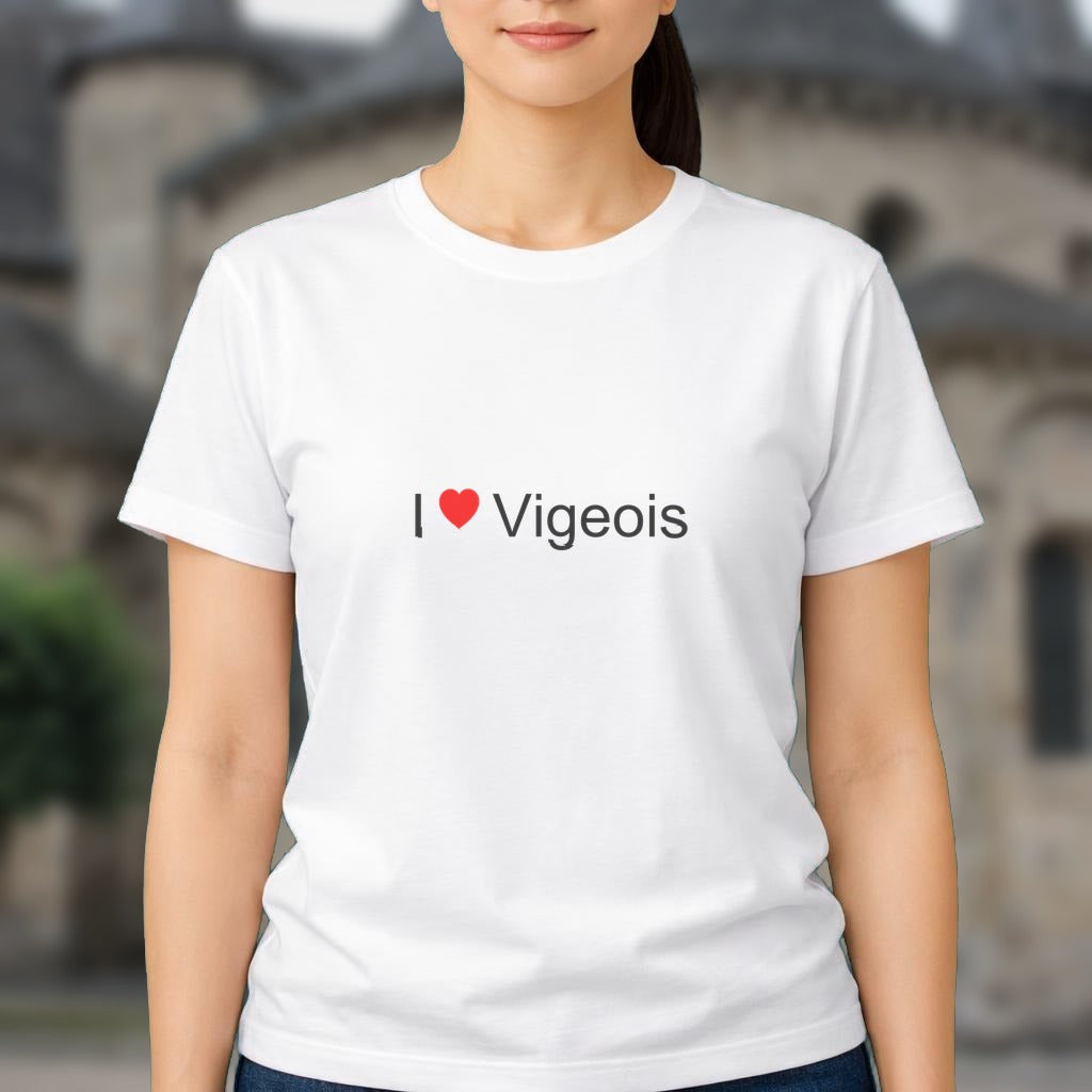 T-shirt I love vigeois