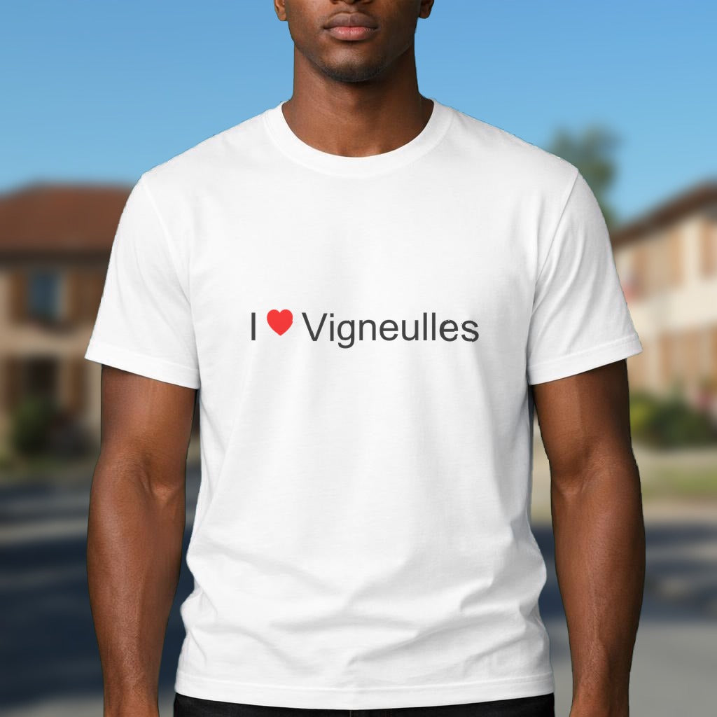 T-shirt I love vigneulles