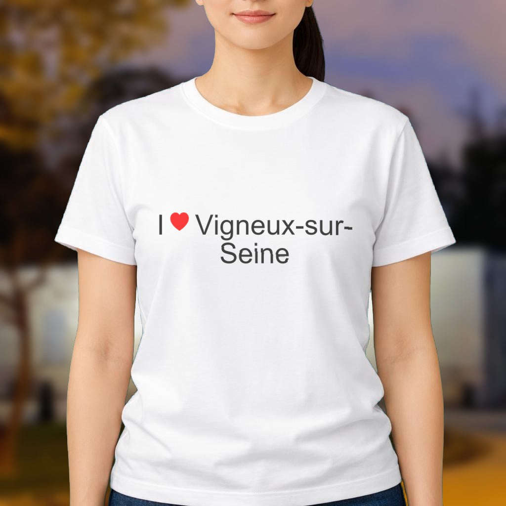 T-shirt I love vigneux-sur-seine