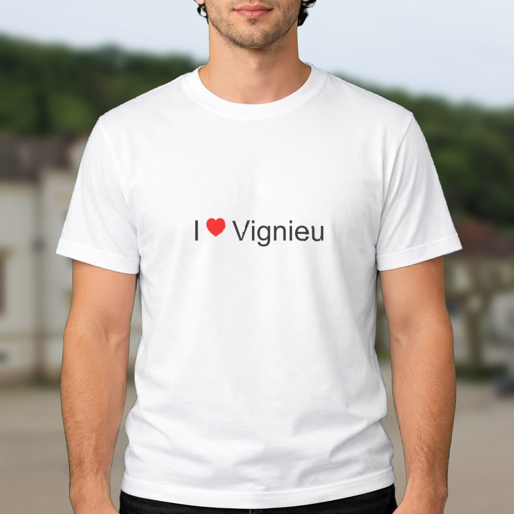 T-shirt I love vignieu