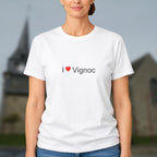 T-shirt I love vignoc