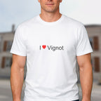 T-shirt I love vignot