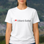T-shirt I love villard-sallet