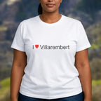 T-shirt I love villarembert
