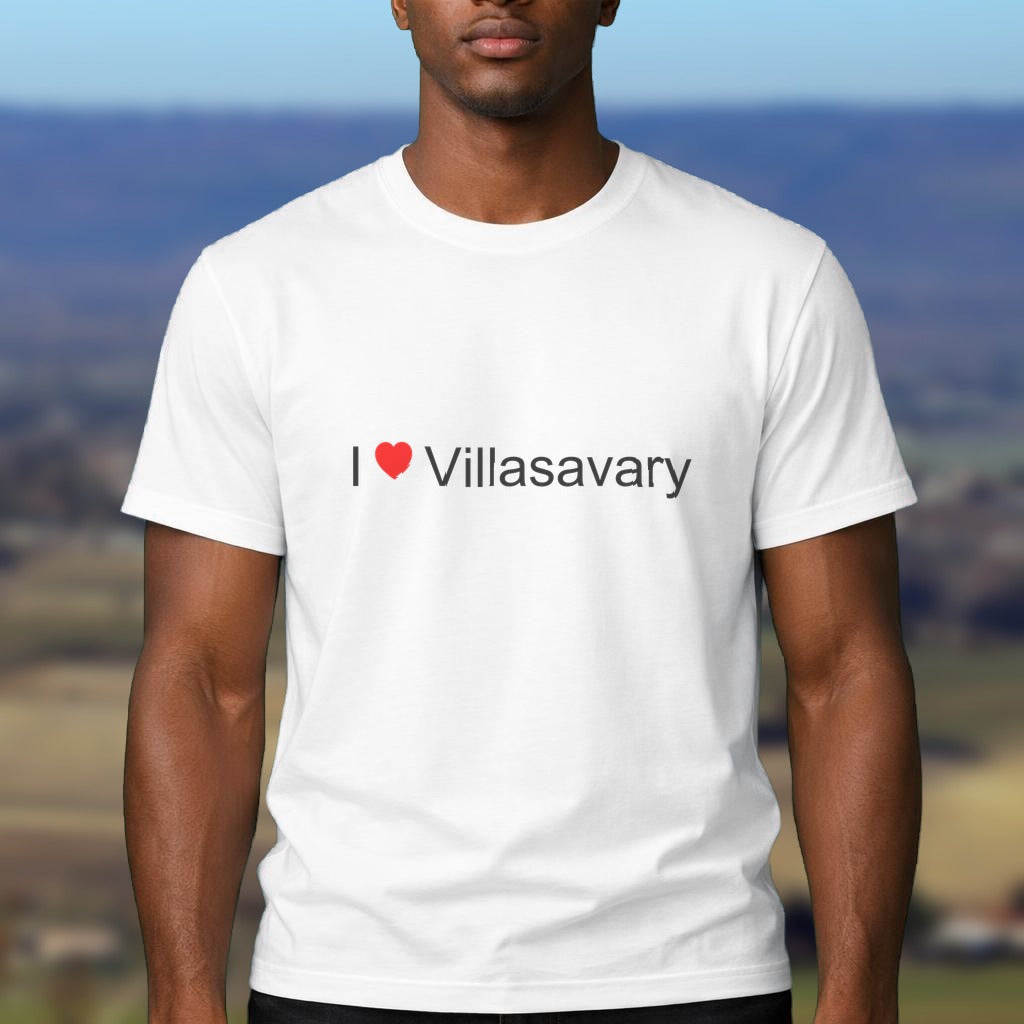 T-shirt I love villasavary