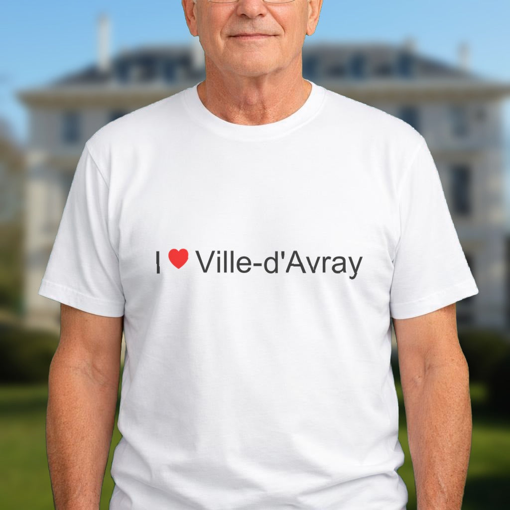 T-shirt I love ville-d'avray