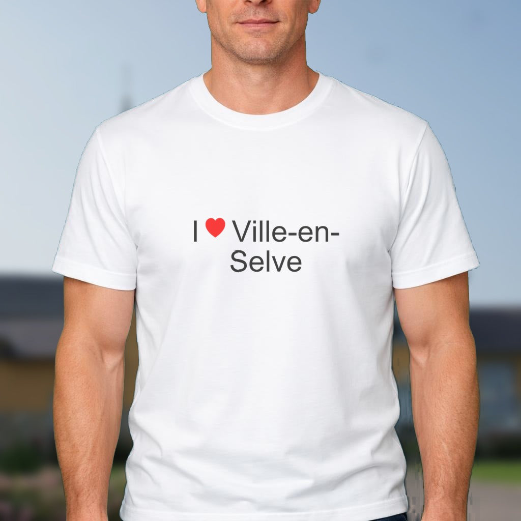 T-shirt I love ville-en-selve