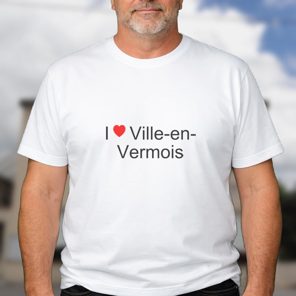 T-shirt I love ville-en-vermois
