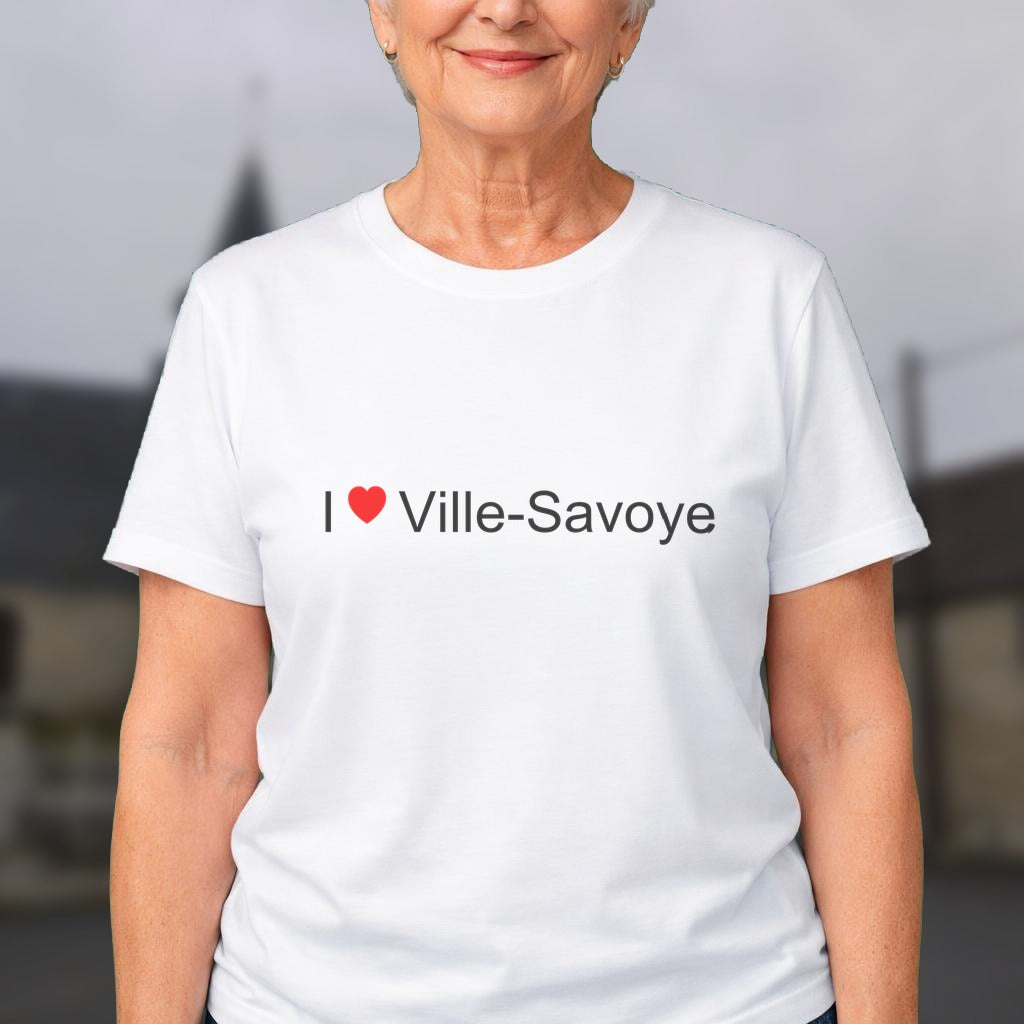 T-shirt I love ville-savoye