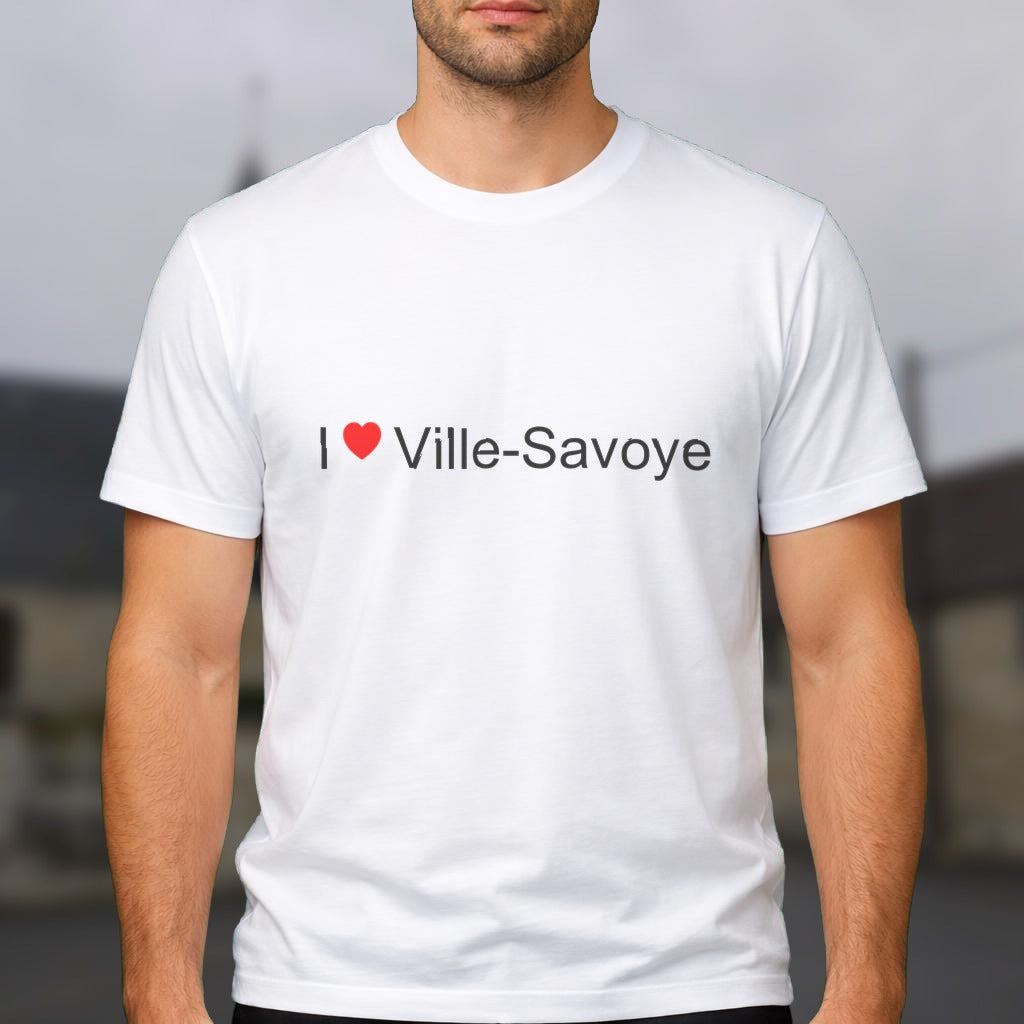 T-shirt I love ville-savoye