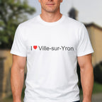T-shirt I love ville-sur-yron