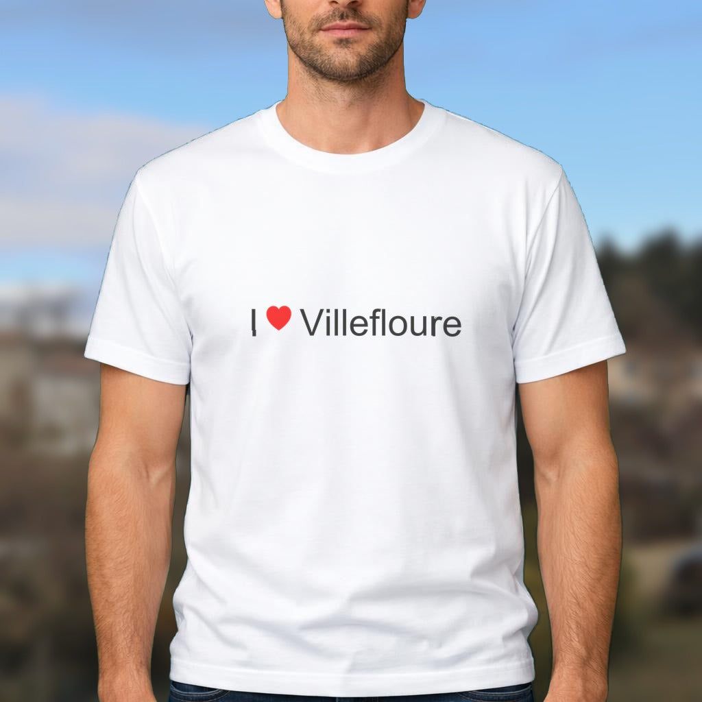 T-shirt I love villefloure