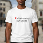 T-shirt I love villefranche-sur-saône