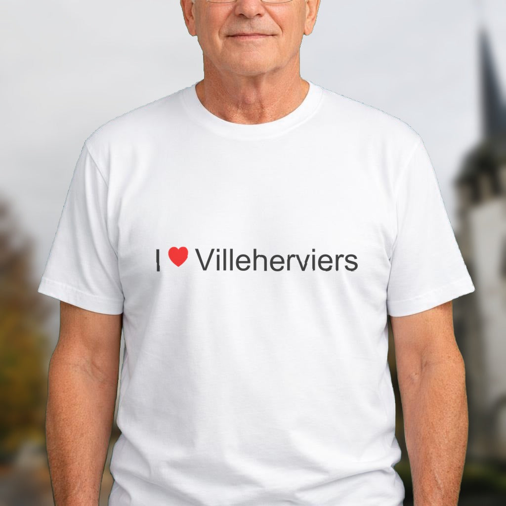 T-shirt I love villeherviers