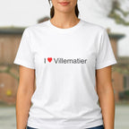 T-shirt I love villematier