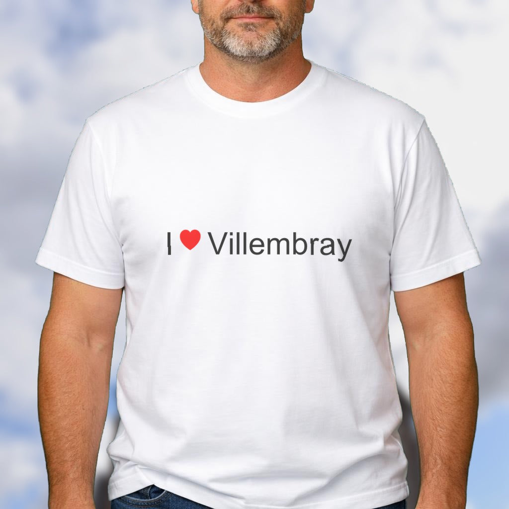 T-shirt I love villembray