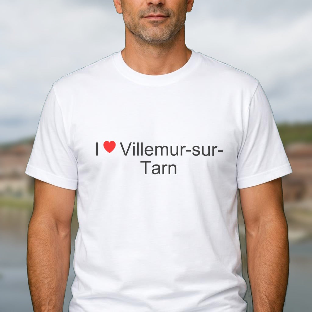 T-shirt I love villemur-sur-tarn