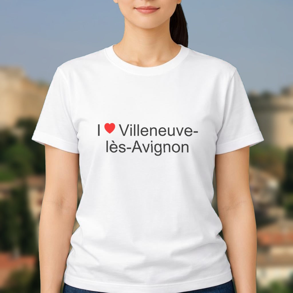 T-shirt I love villeneuve-lès-avignon