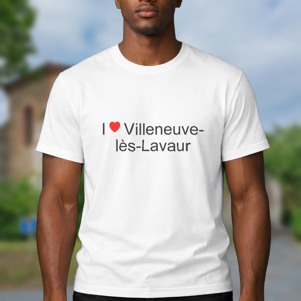 T-shirt I love villeneuve-lès-lavaur