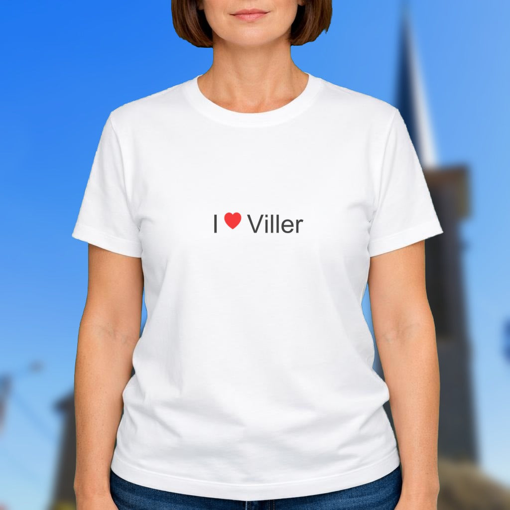 T-shirt I love viller