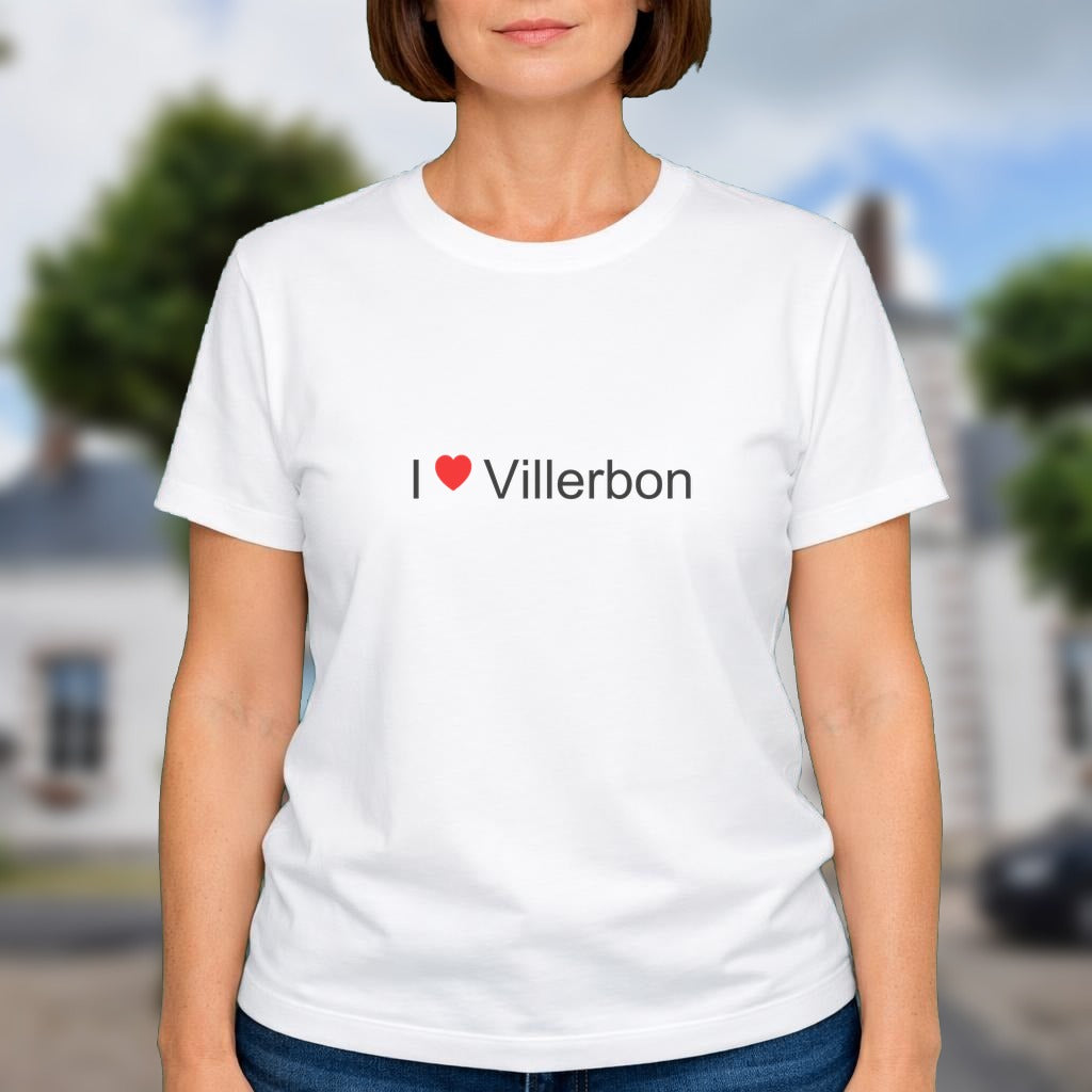T-shirt I love villerbon