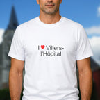 T-shirt I love villers-l'hôpital