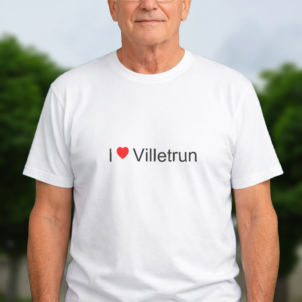 T-shirt I love villetrun