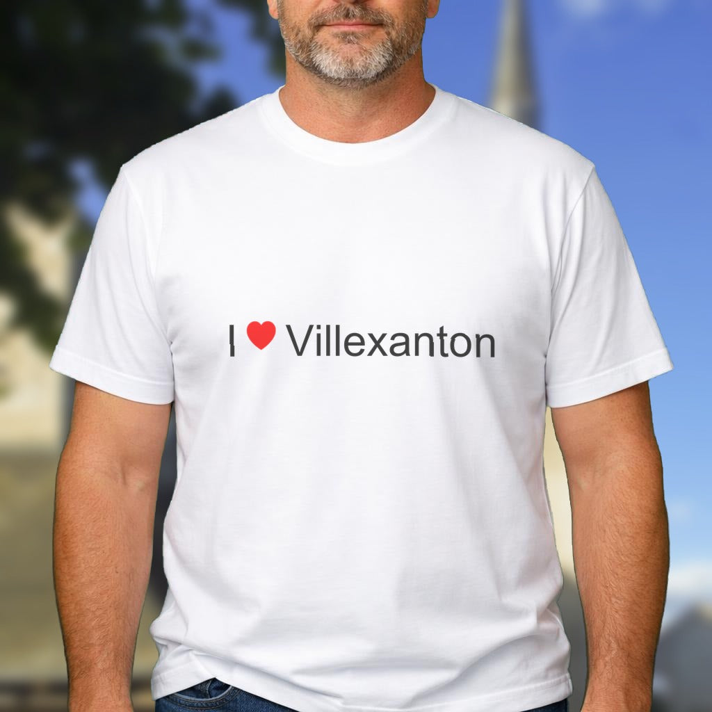 T-shirt I love villexanton