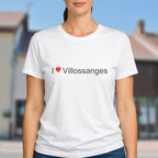 T-shirt I love villossanges