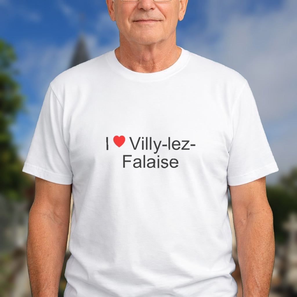 T-shirt I love villy-lez-falaise