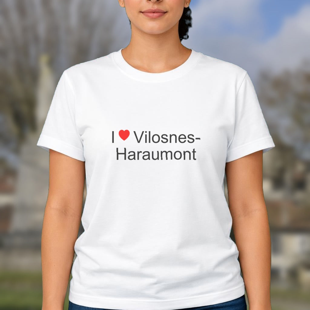 T-shirt I love vilosnes-haraumont