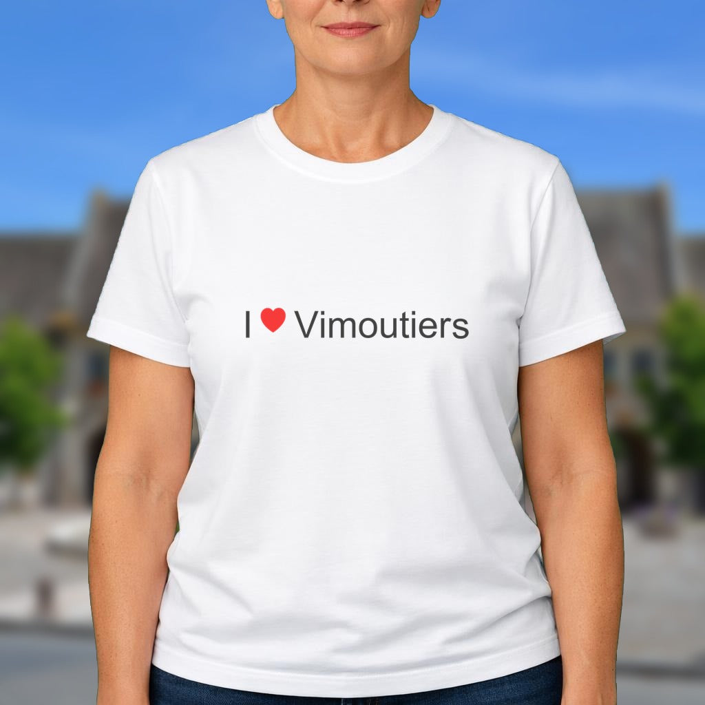 T-shirt I love vimoutiers