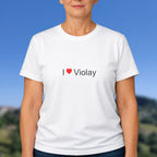 T-shirt I love violay