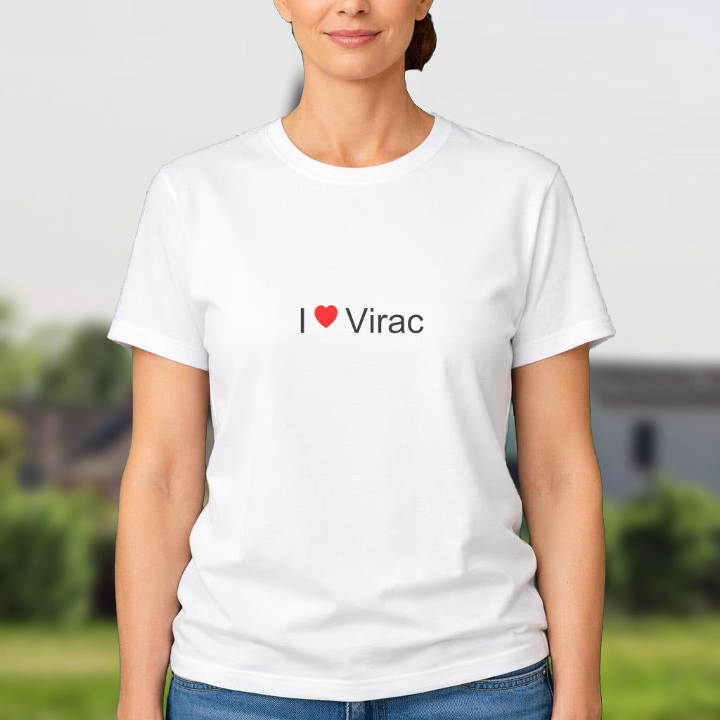 T-shirt I love virac