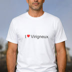 T-shirt I love virigneux