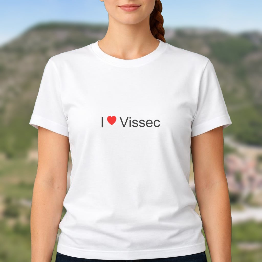 T-shirt I love vissec