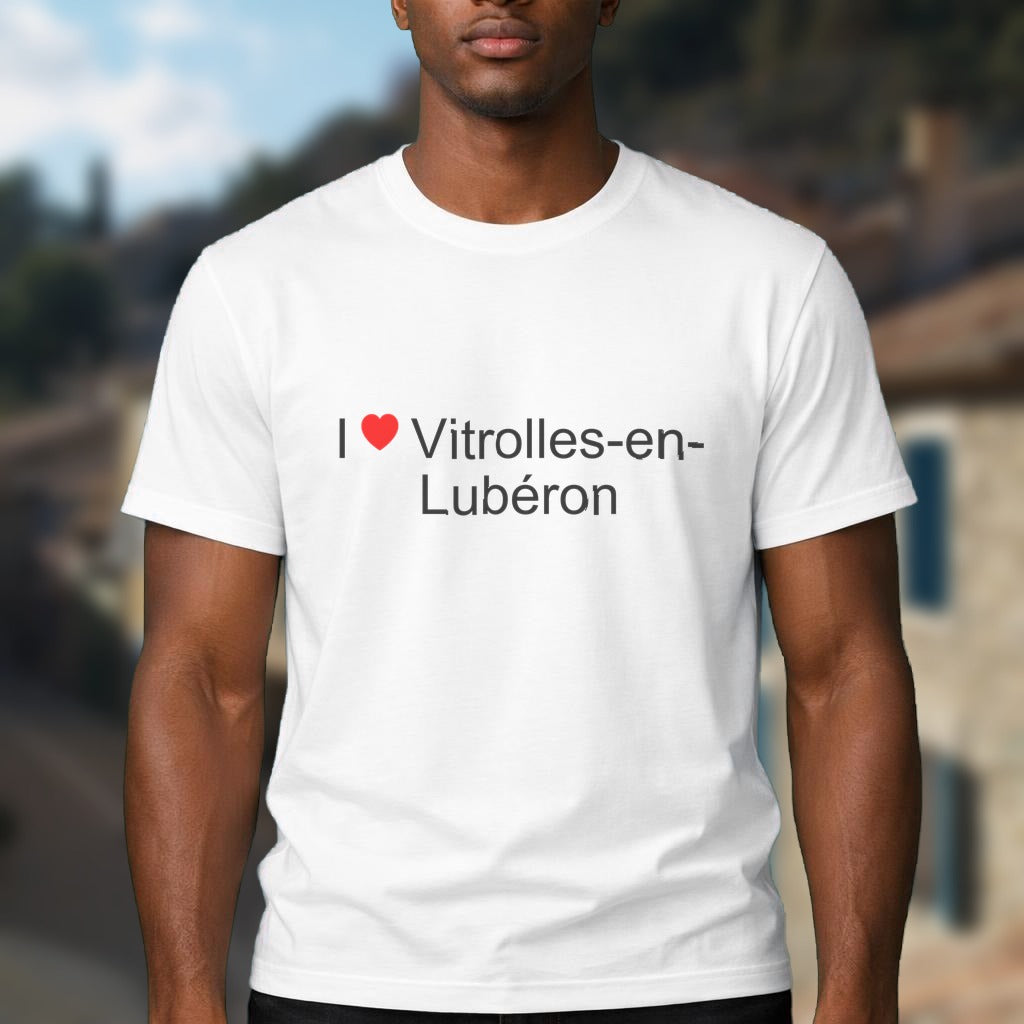 T-shirt I love vitrolles-en-lubéron