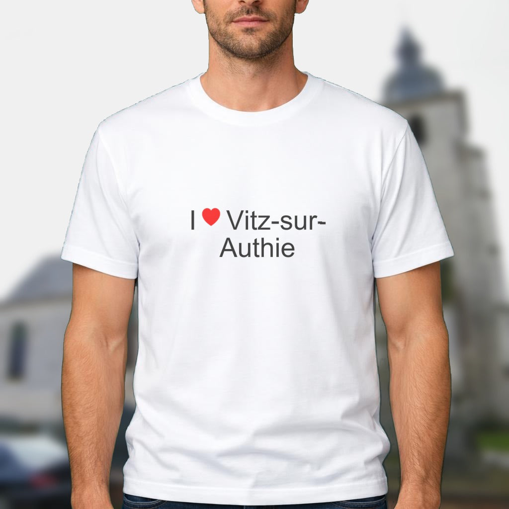 T-shirt I love vitz-sur-authie