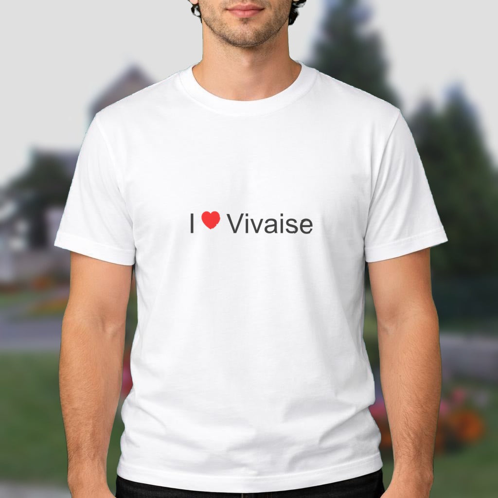 T-shirt I love vivaise