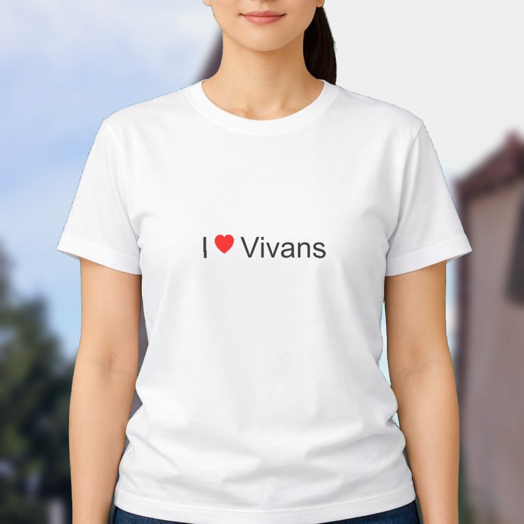 T-shirt I love vivans