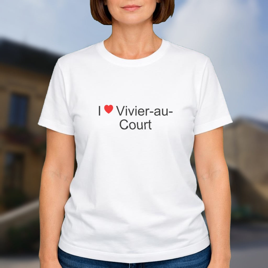 T-shirt I love vivier-au-court