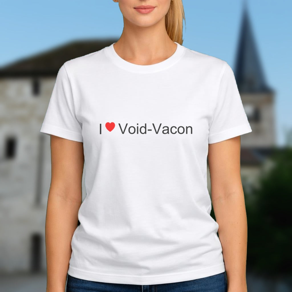 T-shirt I love void-vacon