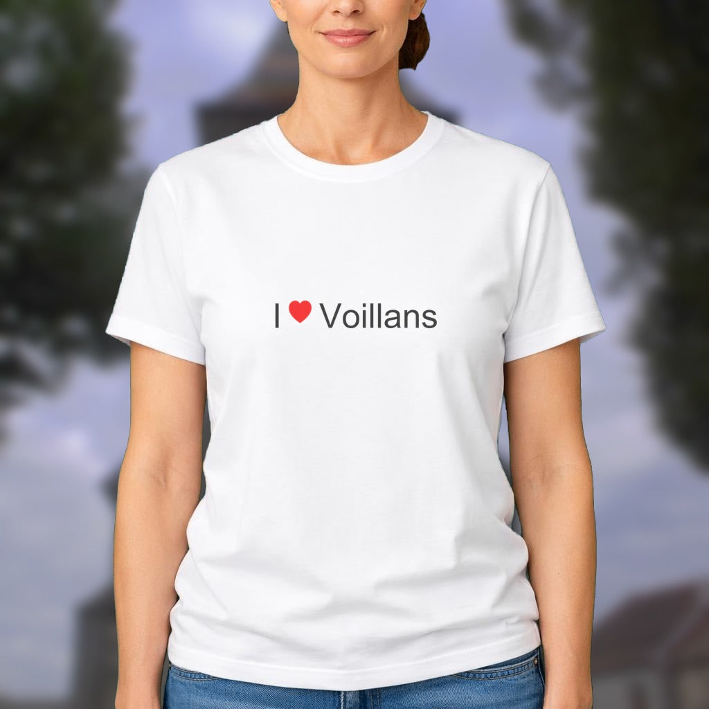 T-shirt I love voillans