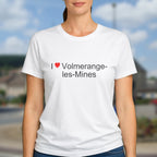T-shirt I love volmerange-les-mines